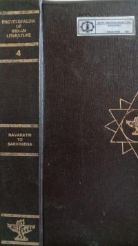 Image of Encyclopaedia of Indian Literature Volume IV : Navaratri To Sarvasena